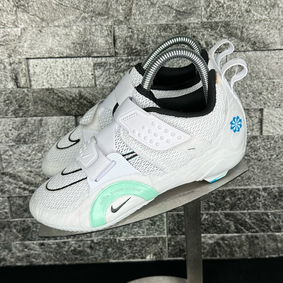 Nike SuperRep Cycle 2 Next Nature White / Mint Foam - W6 - Picture 5 of 9